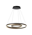 Lampy wiszące LED - Lucide TRINITI Wisząca LED czarny biały 46402/99/30 - produkt 1