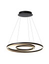 Lucide TRINITI  Wisząca LED czarny biały 46402/99/30
