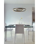 Lampy wiszące LED - Lucide TRINITI Wisząca LED czarny biały 46402/99/30 - produkt 12