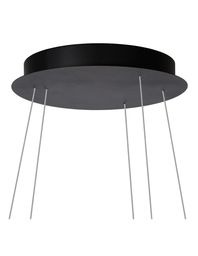 Lucide TRINITI Wisząca LED czarny biały 46402/99/30