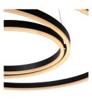 Lampy wiszące LED - Lucide TRINITI Wisząca LED czarny biały 46402/99/30 - produkt 14
