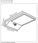 Lampy solarne - Lucide BASIC Ścienna + Sensor IP44 22862/04/30 - produkt 11