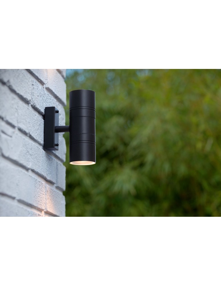 Lucide ARNE-LED 2x GU10 LED/5W Czarny 14867/11/30 Kinkiet