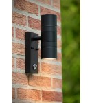 Lampy zewnętrzne z czujnikiem ruchu - Lucide ARNE-LED +IR 2xGU10/5W Czarny 14866/10/30 Kinkiet - produkt 7