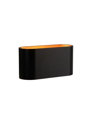 Lucide XERA 1xG9 H8 W8 L16cm Złoty/Czarny 23254/01/30 Kinkiet