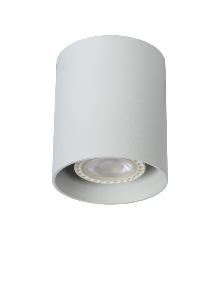 Lucide BODI Round GU10 excl D8 H9.5cm Biały 09100/01/31 Plafon