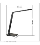Lampki biurkowe - Lucide VARIO 10W 2700K-6500K 460LM Czarny 24656/10/30 Biurkowa - produkt 14