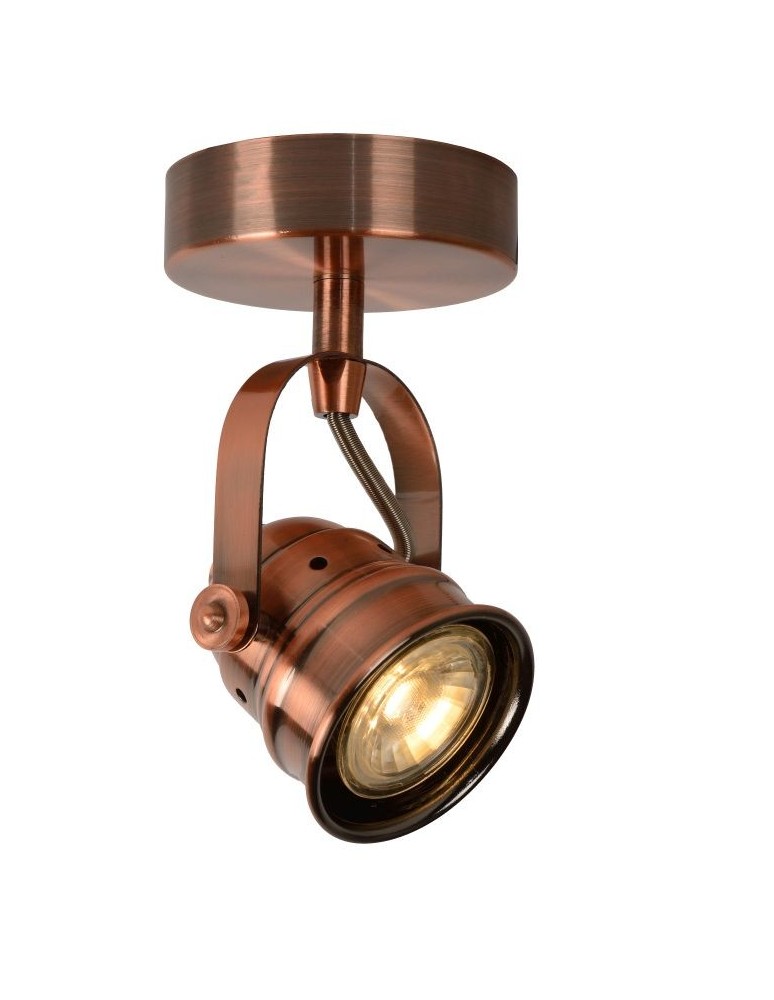 Kinkiety - Lucide CIGAL Spot LED 1xGU10/5W 350LM 77974/05/17 - produkt kolory-swiatla.pl 1