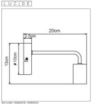 Kinkiety - Lucide SCOTT Ścienna E27 L20  H12cm Biały 45265/01/31 - product 11