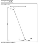Lampy podłogowe - Lucide HESTER Podłogowa LED GU10 excl 19700/01/30 - produkt 7