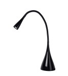 Lampki biurkowe - Lucide ZOZY Biurkowa LED 3W 3000K 300LM H48cm Black  18650/03/30 - product 1