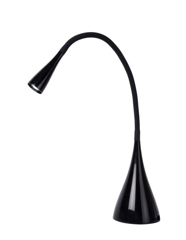 Lucide ZOZY Biurkowa LED 3W 3000K 300LM H48cm Black  18650/03/30