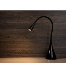Lampki biurkowe - Lucide ZOZY Biurkowa LED 3W 3000K 300LM H48cm Black  18650/03/30 - product 12