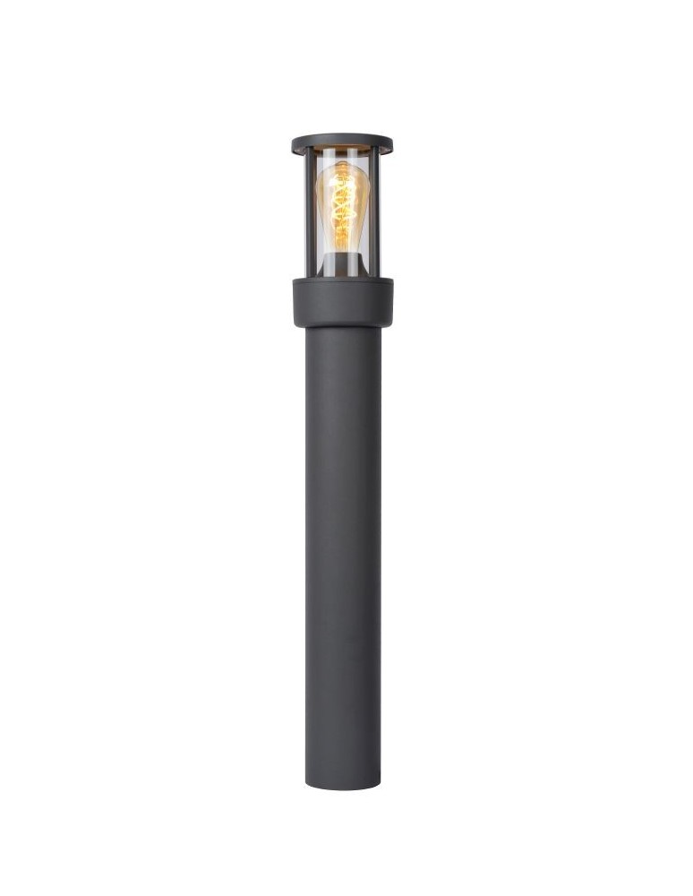Lucide LORI Bollard E27 IP44 H80cm Czarny 14893/80/30