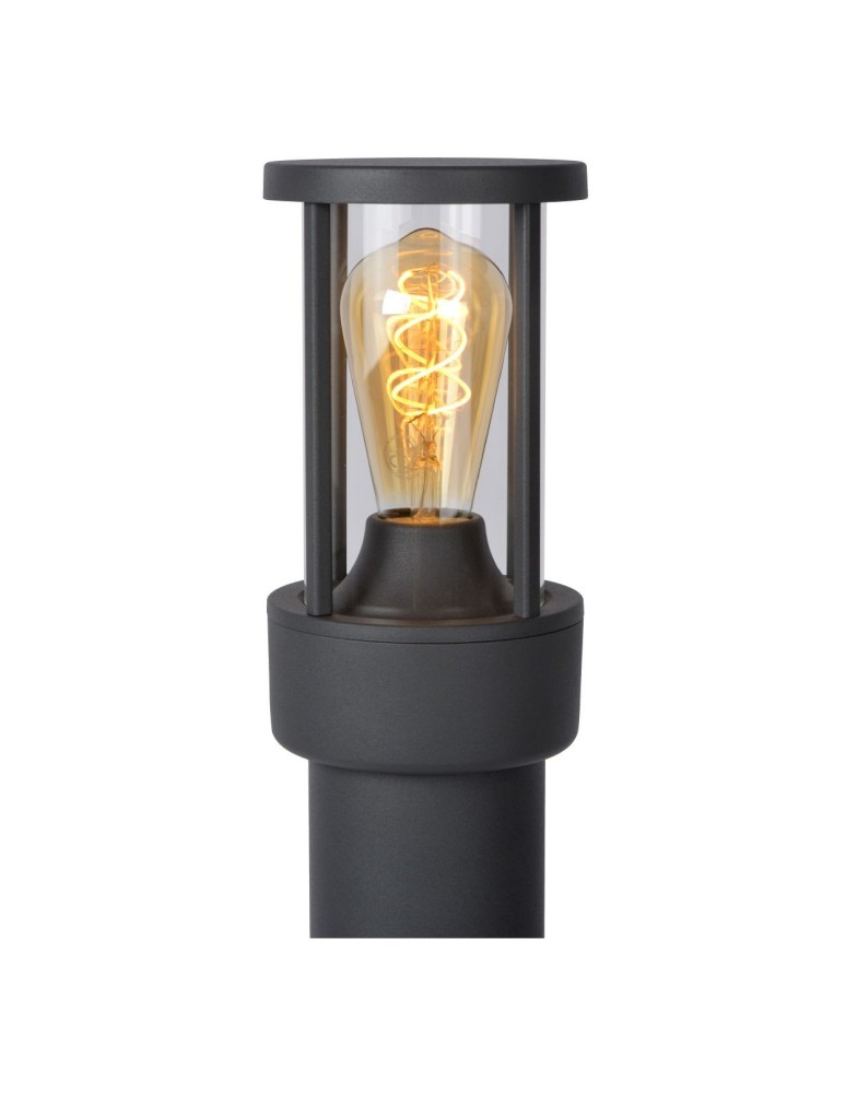 Lucide LORI Bollard E27 IP44 H80cm Czarny 14893/80/30