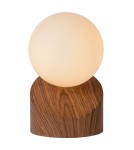 Lampy stołowe w stylu skandynawskim - Lucide LEN Biurkowa G9excl 10cm H2 45561/01/70 - product 10