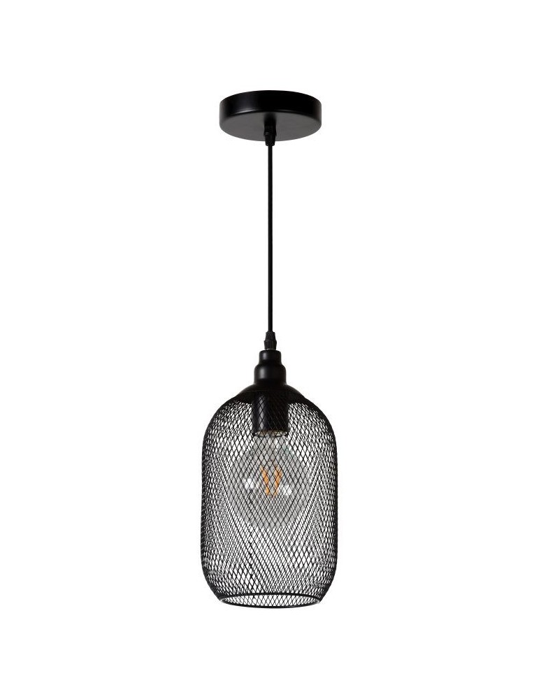 Lucide MESH Wisząca E27 15cm H 29cm 43404/15/30