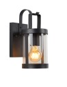 Lucide LINDELO Ścienna IP23 E27 H28cm Czarny 29825/01/30