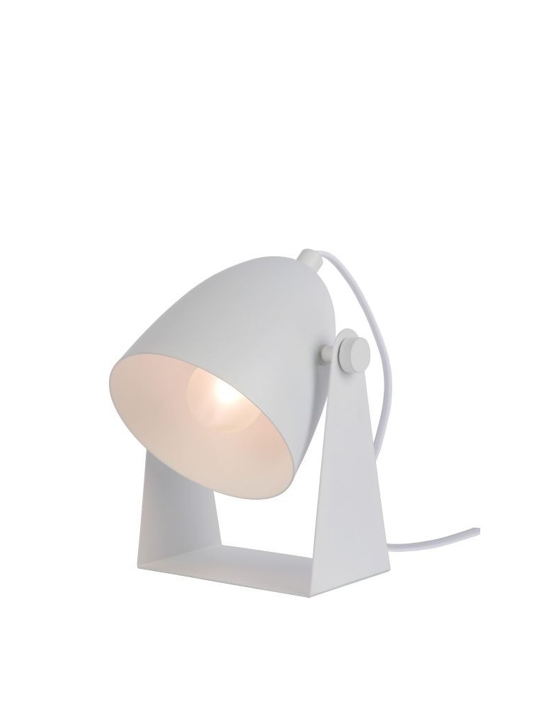 Lucide CHAGO Biurkowa E14 13/15/19cm White 45564/01/31