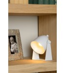 Lampy stołowe loftowe - industrialne - Lucide CHAGO Biurkowa E14 13/15/19cm White 45564/01/31 - produkt 13