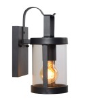 Kinkiety zewnętrzne - Lucide LINDELO Ścienna IP23 E27 H28cm Czarny 29825/01/30 - produkt 10