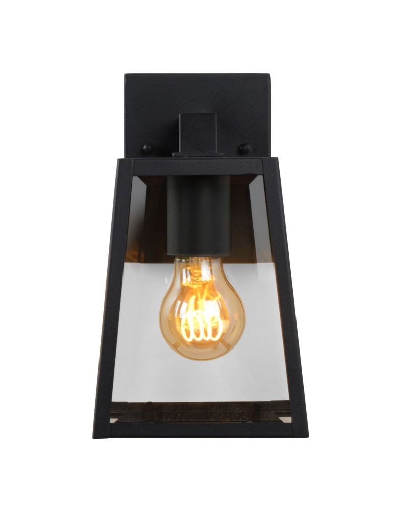 Lucide MATSLOT Ścienna IP23 E27 H25cm Czarny 29828/01/30
