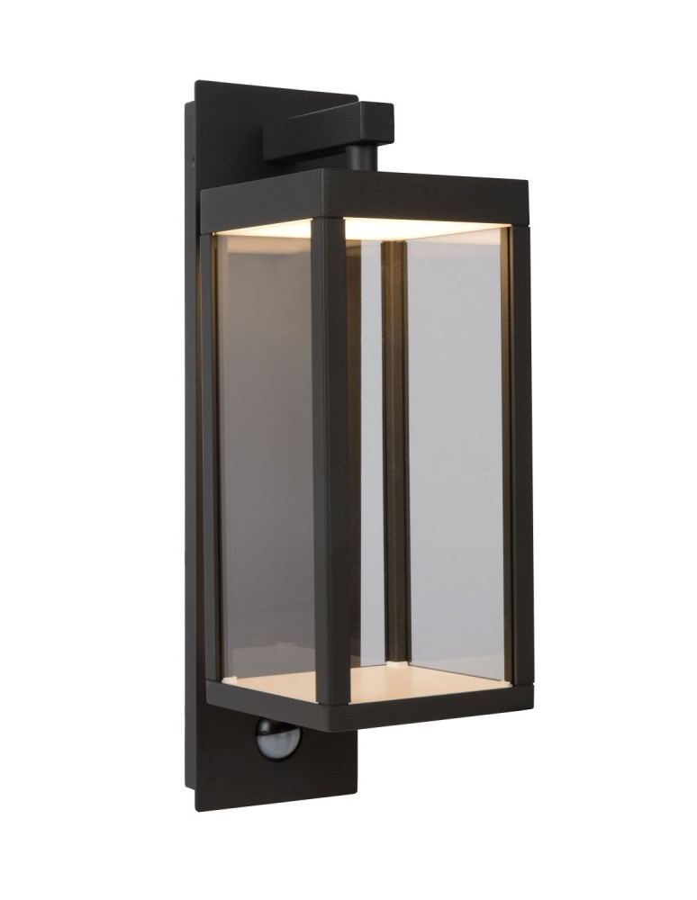 Lucide CLAIRETTE Ścienna LED 15W IP54 Czarny 28861/10/30