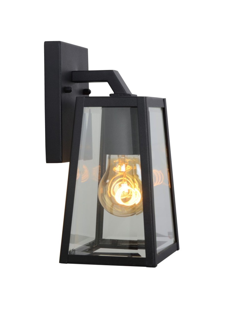 Lucide MATSLOT Ścienna IP23 E27 H25cm Czarny 29828/01/30