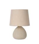 Lampki nocne - Lucide RAMZI Biurkowa E14 H26cm Cre 47506/81/38 - produkt 11