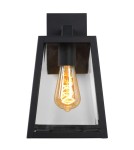 Kinkiety zewnętrzne - Lucide MATSLOT Ścienna IP23 E27 H31cm Czarny 29829/01/30 - produkt 10