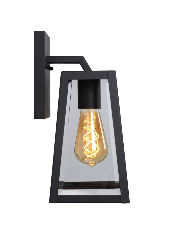 Lucide MATSLOT Ścienna IP23 E27 H31cm Czarny 29829/01/30