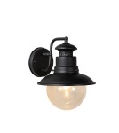 Kinkiety zewnętrzne - Lucide FIGO kinkiet IP44 E27 L24 W21 H27cm czarny 11811/01/30 - produkt 1