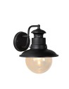 Lucide FIGO kinkiet IP44 E27 L24 W21 H27cm czarny 11811/01/30