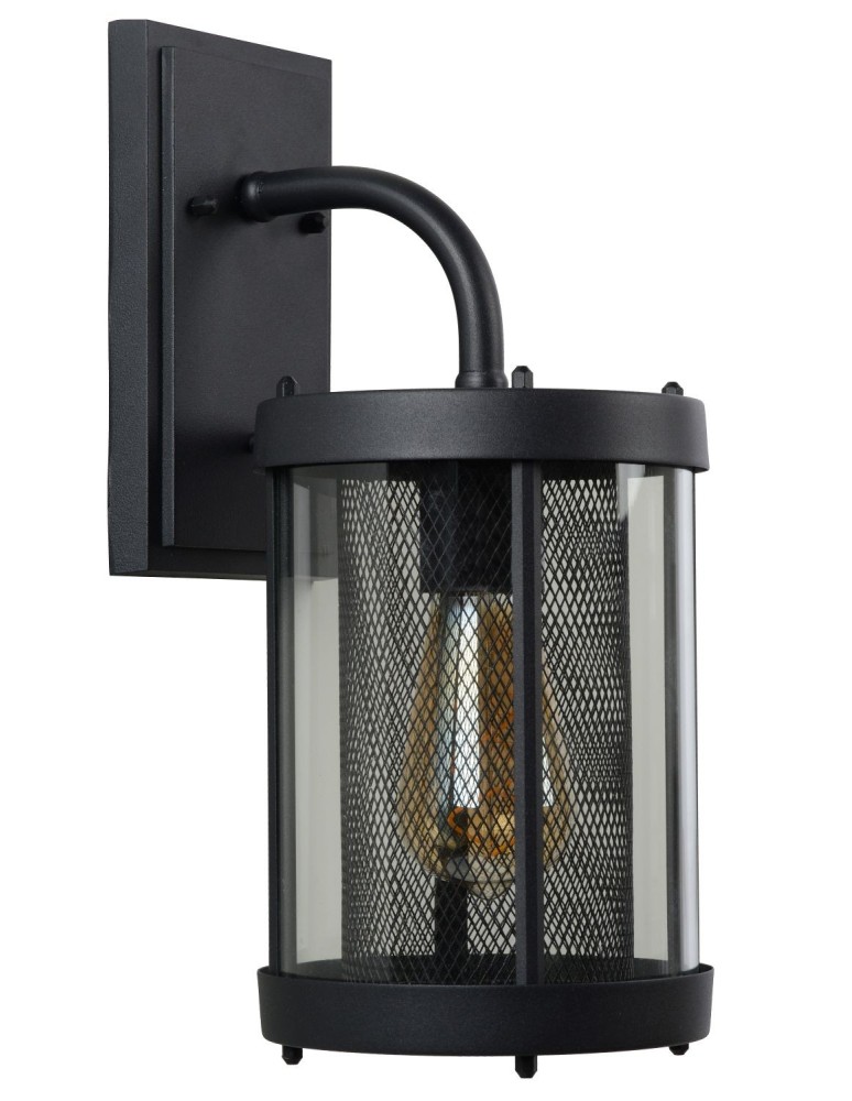 Lucide MAKKUM Ścienna IP23 E27 H38cm Czarny 29826/01/30