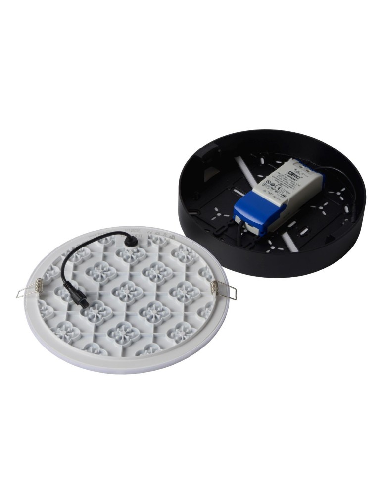 Lucide CERES Plafon LED 30W R21.5cm Czarny 28112/30/30