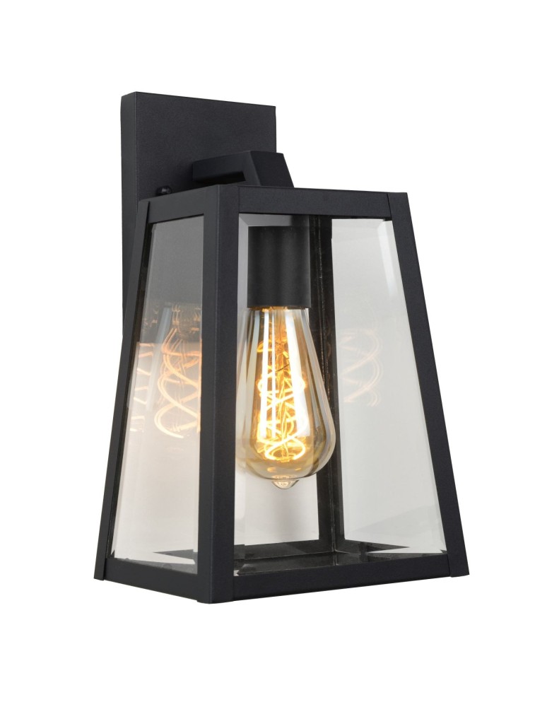 Lucide MATSLOT Ścienna IP23 E27 H31cm Czarny 29829/01/30