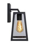 Kinkiety zewnętrzne - Lucide MATSLOT Ścienna IP23 E27 H31cm Czarny 29829/01/30 - produkt 18