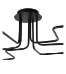 Lampy sufitowe loftowe - industrialne - Lucide LESTER Plafon Light 6xE27 100/75/20cm Czarny 21112/06/30 - produkt 9
