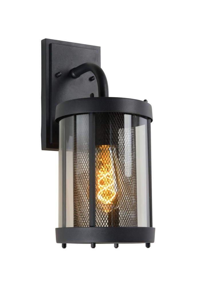 Lucide MAKKUM Ścienna IP23 E27 H38cm Czarny 29826/01/30