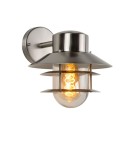 Kinkiety zewnętrzne - Lucide ZICO Ścienna IP44 - 1x E27 - Satin Chrom 11874/01/12 - produkt 1