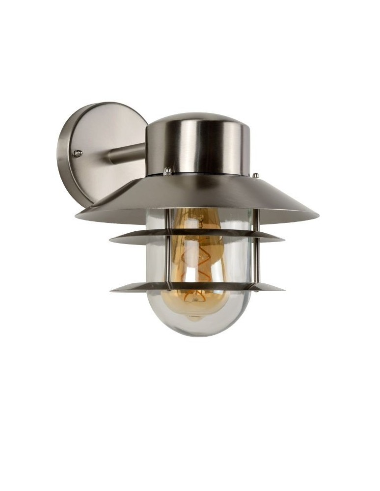Lucide ZICO Ścienna IP44 - 1x E27 - Satin Chrom 11874/01/12