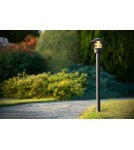 Lampy ogrodowe stojące - Lucide ZICO Lantern IP44-1xE27 H100 D21.8 Czarny 11874/99/30 - produkt 8