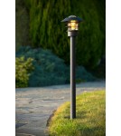 Lampy ogrodowe stojące - Lucide ZICO Lantern IP44-1xE27 H100 D21.8 Czarny 11874/99/30 - produkt 9