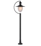 Lampy ogrodowe stojące - Lucide ARUBA IP44 1xE27 H110 D25 Czarny 11873/01/30 Latarnia - produkt 1