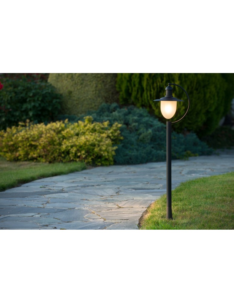 Lucide ARUBA IP44 1xE27 H110 D25 Czarny 11873/01/30 Latarnia