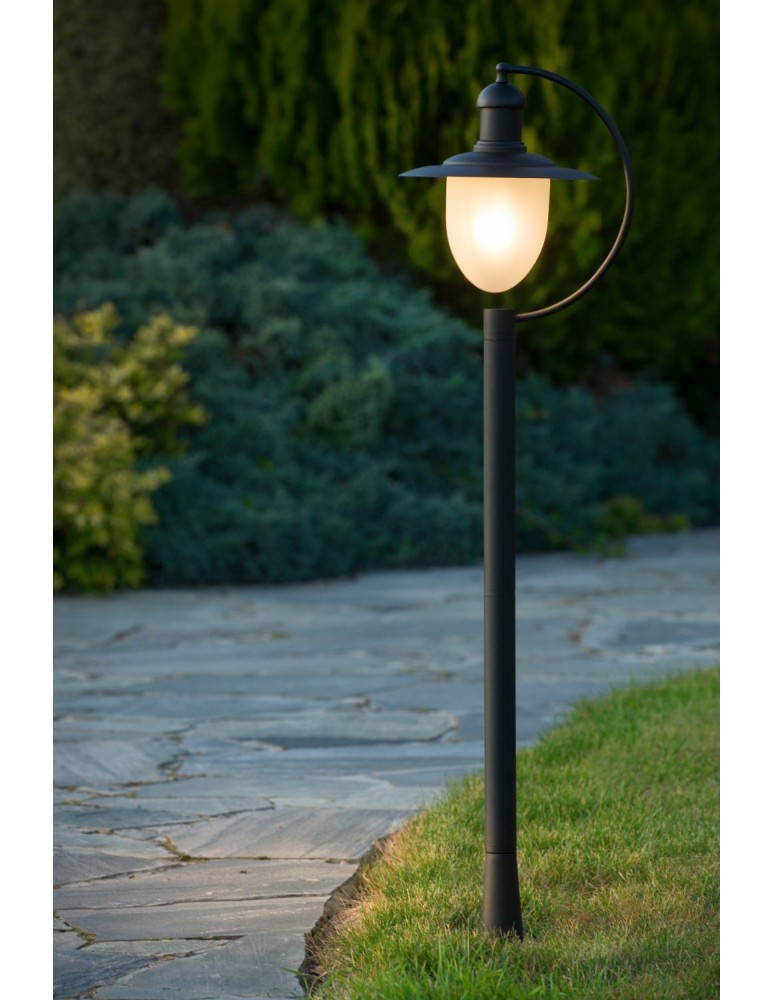 Lucide ARUBA IP44 1xE27 H110 D25 Czarny 11873/01/30 Latarnia