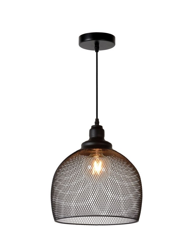 Lampy wiszące - Lucide MESH Wisząca E27 28cm H 32cm 43404/28/30 - produkt kolory-swiatla.pl 1