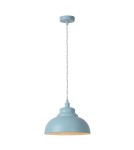 Lampy wiszące niebieskie - Lucide ISLA Wisząca E14 D29 H22cm Bl 34400/29/68 - produkt 1