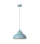 Lampy wiszące niebieskie - Lucide ISLA Wisząca E14 D29 H22cm Bl 34400/29/68 - produkt 7