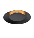 Lampy sufitowe - Lucide FOSKAL Plafon Light LED 12W ?34.5cm Black 79177/12/30 - produkt 1